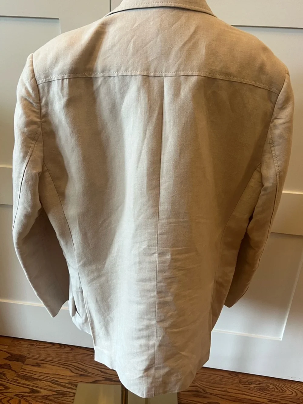 Parc81 Men's Light Tan Safari Jacket- Size XL